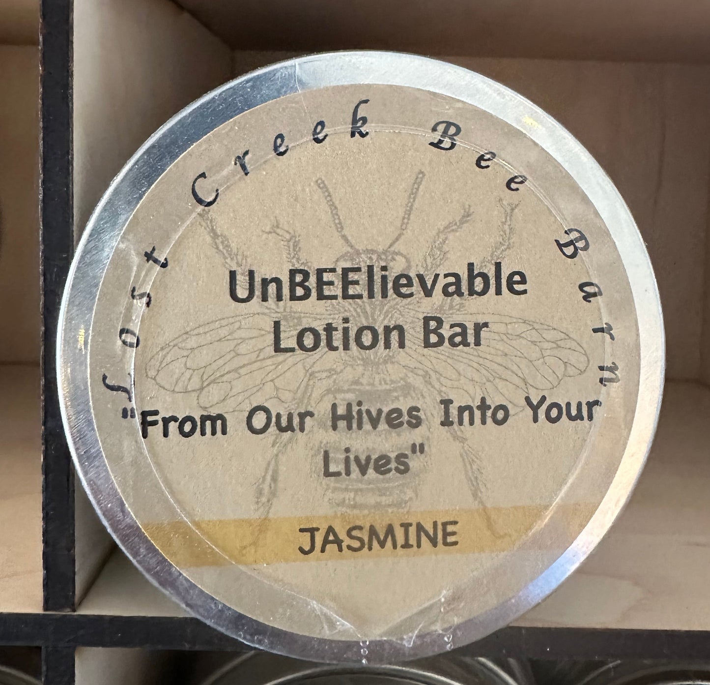 UnBEElievable Jasmine Lotion Bar