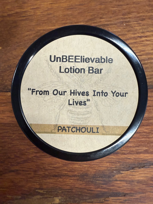 UnBEElievable Patchouli Lotion Bar