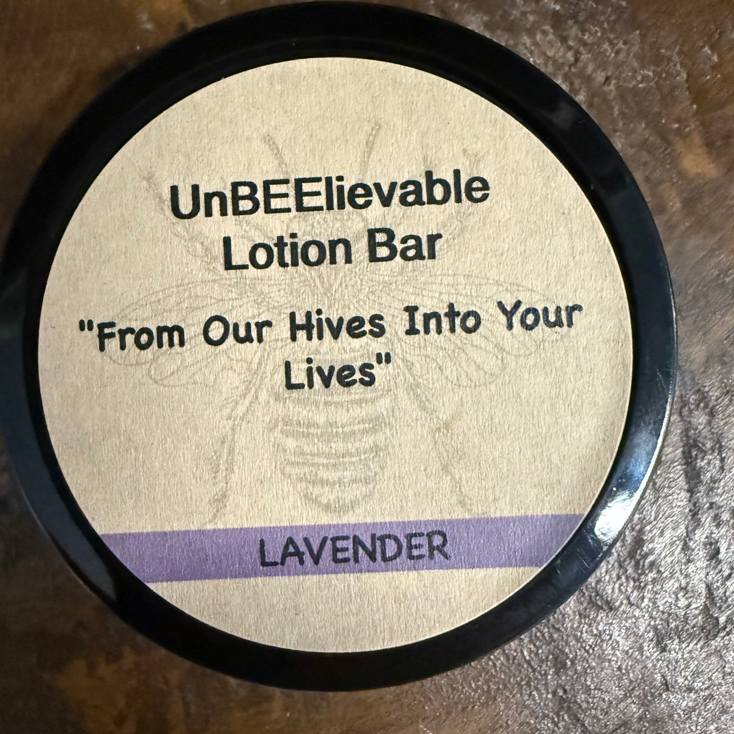 UnBEElievable Lavender Lotion Bar